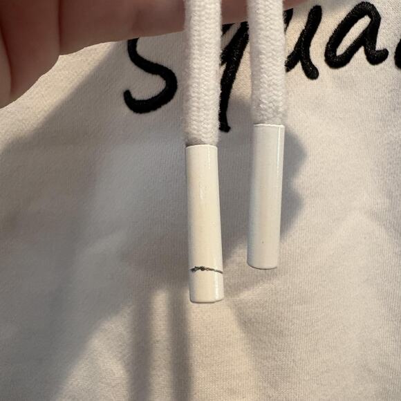 Dunk Squad Hoodie Mens Medium Basketball Embroidered Graphic Pullover Sweatshirt - Picture 6 of 11